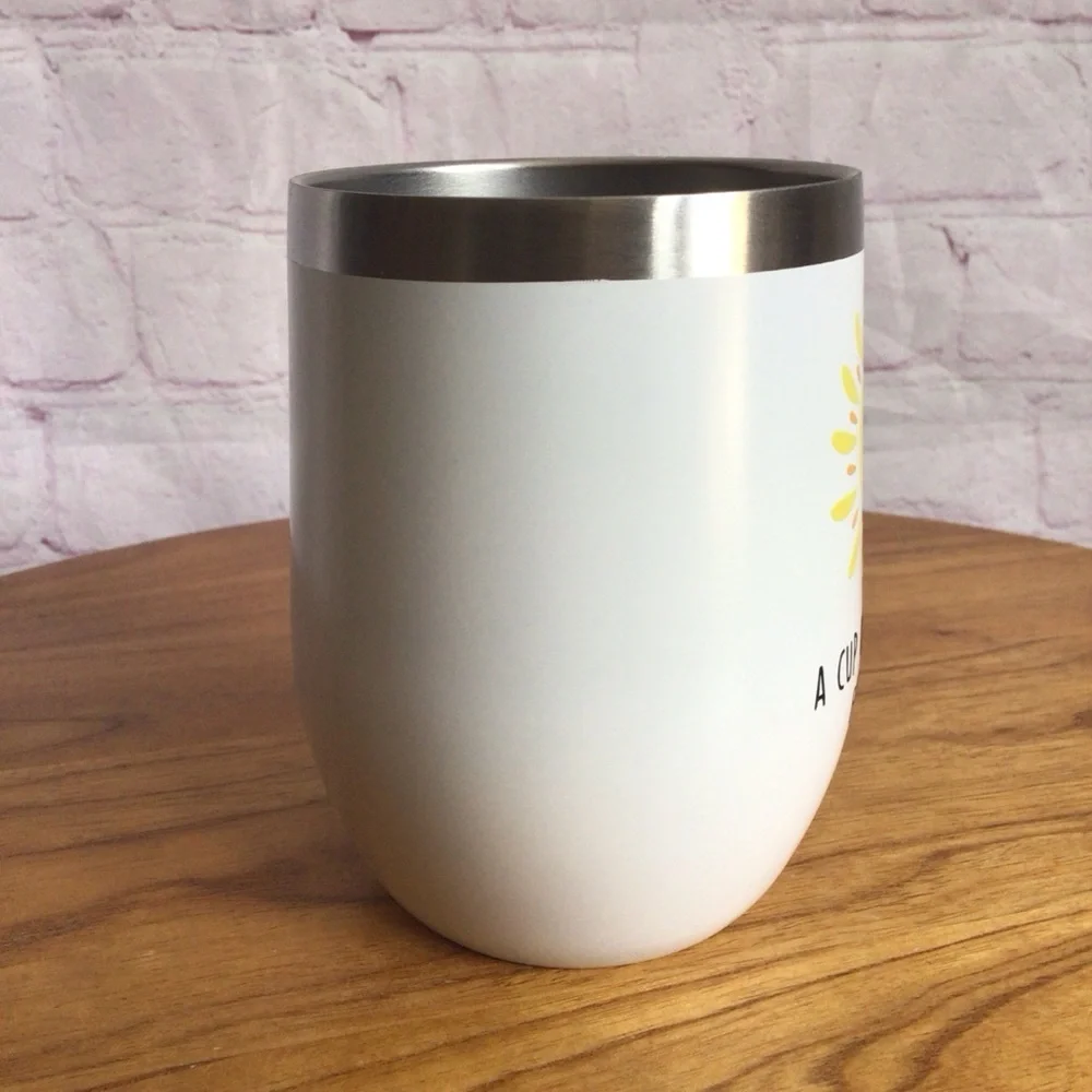A Cup of Sunshine For You Stainless Steel Insulated Tumbler - Picture 2 of 7